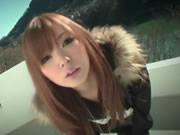 สาวญี่ปุ่นน่ารักกำลังสนุกกับเซ็กส์